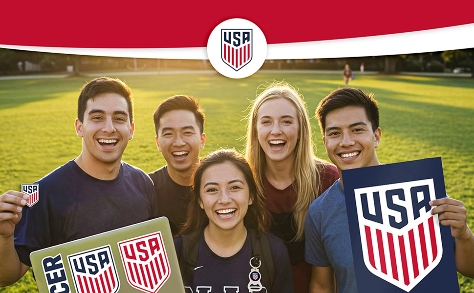 US Soccer Sticker — image 3